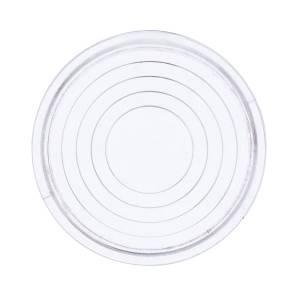 UNITED PACIFIC - 37058 - LENTE DE LUZ DE MAPA REDONDA PARA PETERBILT 2006+ - TRANSPARENTE