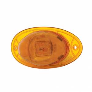 UNITED PACIFIC - UNITED PACIFIC - 37077 - LUZ DE SEÑAL DE GIRO DE 7 LED PARA FREIGHTLINER CASCADIA 2008-2017 - LENTE DOMO, LED ÁMBAR/LENTE ÁMBAR - Image 3