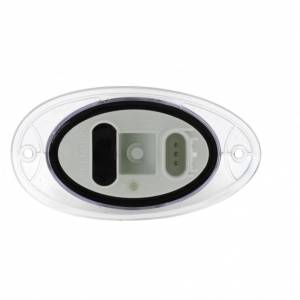 UNITED PACIFIC - UNITED PACIFIC - 37078 - LUZ DE SEÑAL DE GIRO DE 7 LED PARA FREIGHTLINER CASCADIA 2008-2017 - LENTE DOMO, LED ÁMBAR/LENTE TRANSPARENTE - Image 6