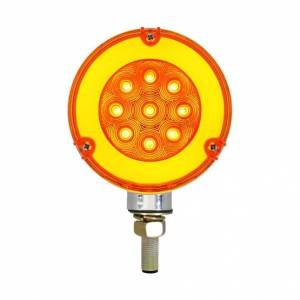 UNITED PACIFIC - 37083 - LUZ GLOLIGHT DE DOBLE CARA DE 54 LED (SEÑAL DE GIRO) - LED ÁMBAR Y ROJO/LENTE ÁMBAR Y ROJA