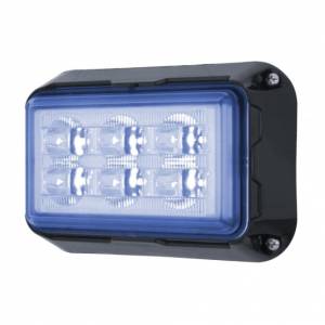 UNITED PACIFIC - UNITED PACIFIC - 37163B - 6 LUZ DE ADVERTENCIA RECTANGULAR LED DE ALTA POTENCIA - LED AZUL (A GRANEL) - Image 3