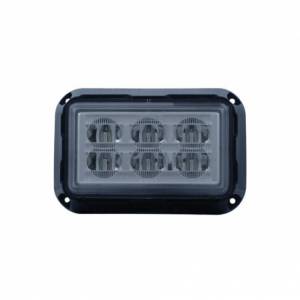 UNITED PACIFIC - UNITED PACIFIC - 37164B - 6 LUZ DE ADVERTENCIA RECTANGULAR LED DE ALTA POTENCIA - LED ROJO (A GRANEL) - Image 2