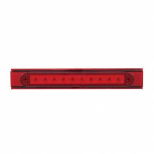 UNITED PACIFIC - UNITED PACIFIC - 37166 - LUZ DE PLACA REFLECTORA DE CONSPICUIDAD DE 10 LED CON REFLECTOR ROJO - LED ROJO / LENTE ROJA (CADA UNO) - Image 2