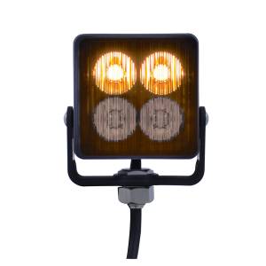 UNITED PACIFIC - UNITED PACIFIC - 37186B - LUZ DE ADVERTENCIA CUADRADA DE 4 LED DE ALTA POTENCIA - LED ÁMBAR (A GRANEL) - Image 2