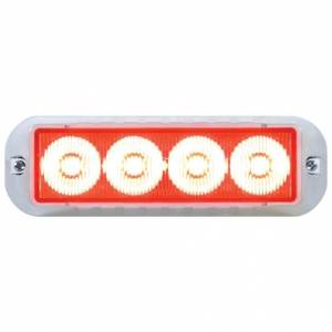 UNITED PACIFIC - 37235 - LUZ DE ADVERTENCIA DE 4 LED - LED ROJO