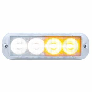UNITED PACIFIC - 37237 - LUZ DE ADVERTENCIA DE 4 LED - LED ÁMBAR/LED BLANCO