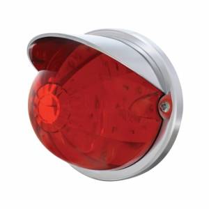 UNITED PACIFIC - 37271 - KIT DE MONTAJE EMPOTRADO DE SANDÍA DE 17 LED CON VISERA - LED ROJO/LENTE ROJA