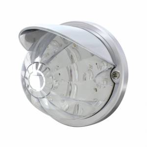 UNITED PACIFIC - 37272 - KIT DE MONTAJE EMPOTRADO DE SANDÍA DE 17 LED CON VISERA - LED ÁMBAR/LENTE TRANSPARENTE