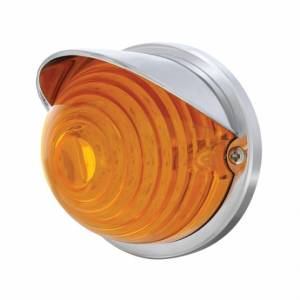 UNITED PACIFIC - 37274 - KIT DE MONTAJE EMPOTRADO BEEHIVE DE 17 LED CON VISERA - LED ÁMBAR/LENTE ÁMBAR