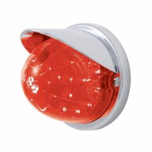UNITED PACIFIC - 37287 - KIT DE MONTAJE EMPOTRADO DE SANDÍA CON 17 REFLECTORES LED CON VISERA - LED ROJO/LENTE ROJA