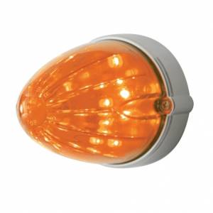 UNITED PACIFIC - 37301 - KIT DE MONTAJE EMPOTRADO GRAKON 1000 DE SANDÍA DE 19 LED - LED ÁMBAR / LENTE ÁMBAR OSCURO
