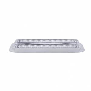 UNITED PACIFIC - UNITED PACIFIC - 37326 - BARRAS DE LUCES DE SEÑAL DE GIRO DOBLES DE 10 LED DE 9" - LED ÁMBAR/LENTE TRANSPARENTE - Image 2