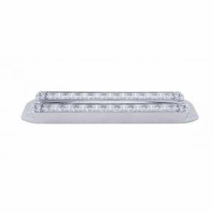 UNITED PACIFIC - UNITED PACIFIC - 37329 - BARRAS DE LUCES DOBLES DE 10 LED DE 9" - LED ÁMBAR Y ROJO/LENTE TRANSPARENTE - Image 2