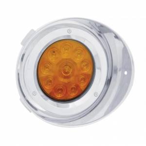 UNITED PACIFIC - 37411 - KIT DE CONVERSIÓN DE 10 LED DRL SIN VISERA PARA FREIGHTLINER CENTURY - PASSENGER - LED Y LENTE ÁMBAR ANTES DE 2005
