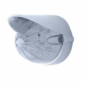 UNITED PACIFIC - 37451 - KIT DE MONTAJE EMPOTRADO DE SANDÍA DE 19 LED CON VISERA - LED ÁMBAR/LENTE TRANSPARENTE