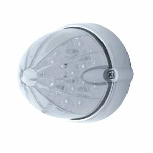 UNITED PACIFIC - 37453 - KIT DE MONTAJE EMPOTRADO DE SANDÍA DE 19 LED - LED ÁMBAR/LENTE TRANSPARENTE