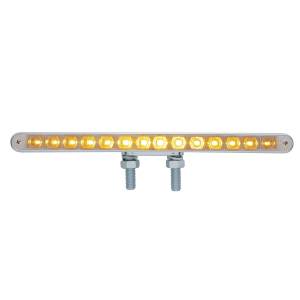 UNITED PACIFIC - UNITED PACIFIC - 37471 - BARRA DE LUCES DE DOBLE CARA DE 28 LED DE 12" - LED ÁMBAR/LENTE TRANSPARENTE - Image 2