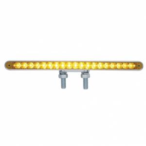 UNITED PACIFIC - UNITED PACIFIC - 37473 - BARRA DE LUCES REFLECTORA DE DOBLE CARA DE 38 LED DE 12" - LED ÁMBAR/LEENTE ÁMBAR - Image 2