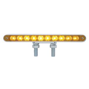 UNITED PACIFIC - UNITED PACIFIC - 37475 - BARRA DE LUCES DE DOBLE CARA DE 20 LED DE 9" - LED ÁMBAR/LENTE ÁMBAR - Image 2