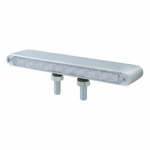UNITED PACIFIC - 37476 - BARRA DE LUCES DE DOBLE CARA DE 20 LED DE 9" - LED ÁMBAR/LENTE TRANSPARENTE