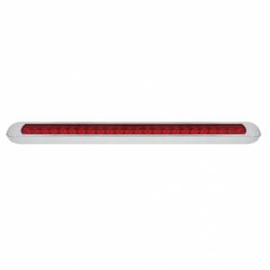 UNITED PACIFIC - UNITED PACIFIC - 37511 - BARRA DE LUCES REFLECTORAS DE 23 LED DE 17-1/4" CON BISEL (PARADA, GIRO Y COLA) - LED ROJO/LENTE ROJA - Image 3