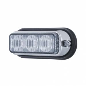 UNITED PACIFIC - UNITED PACIFIC - 37537B - LUZ DE ADVERTENCIA DE 3 LED CON BISEL NEGRO - LED BLANCO (A GRANEL) - Image 4