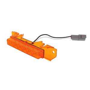 UNITED PACIFIC - UNITED PACIFIC - 37593 - LUZ DE VISERA EXTERIOR DE 6 LED ÁMBAR PARA VOLVO VNL 1996-2024 - LENTE ÁMBAR - Image 2