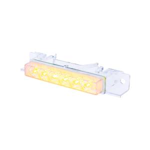 UNITED PACIFIC - 37594 - LUZ DE VISERA EXTERIOR DE 6 LED ÁMBAR PARA VOLVO VNL 1996-2024 - LENTE TRANSPARENTE