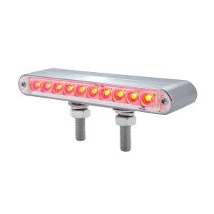 UNITED PACIFIC - UNITED PACIFIC - 37631 - BARRA DE LUCES DE DOBLE CARA DE 20 LED DE 6-1/2" - LED ÁMBAR Y ROJO/LENTE TRANSPARENTE - Image 2