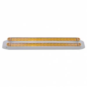 UNITED PACIFIC - UNITED PACIFIC - 37678 - BARRAS DE LUCES DE SEÑAL DE GIRO REFLECTORAS DOBLES DE 19 LED DE 12" - LED ÁMBAR/LEENTE ÁMBAR - Image 2