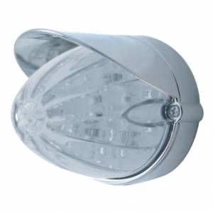 UNITED PACIFIC - 37712 - KIT DE MONTAJE EMPOTRADO GRAKON 1000 DE SANDÍA DE 19 LED CON VISERA - LED ÁMBAR/LENTE TRANSPARENTE