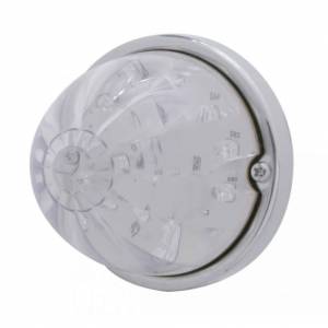 UNITED PACIFIC - 37906 - KIT DE MONTAJE EMPOTRADO SANDÍA 17 LED - LED ÁMBAR/LENTE TRANSPARENTE