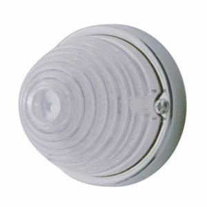 UNITED PACIFIC - 37910 - KIT DE MONTAJE EMPOTRADO BEEHIVE DE 17 LED - LED ÁMBAR/LENTE TRANSPARENTE