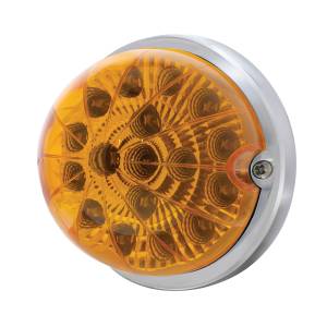 UNITED PACIFIC - UNITED PACIFIC - 37912 - KIT DE MONTAJE EMPOTRADO CON REFLECTOR TRANSPARENTE SANDÍA DE DOBLE FUNCIÓN DE 17 LED - LED ÁMBAR/LEENTE ÁMBAR - Image 2