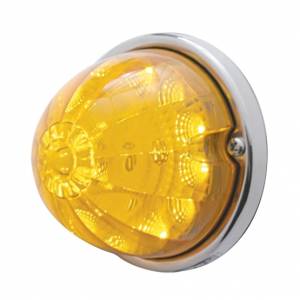 UNITED PACIFIC - 37920 - KIT DE MONTAJE EMPOTRADO DE SANDÍA CON REFLECTOR DE 17 LED - LED ÁMBAR/LENTE ÁMBAR