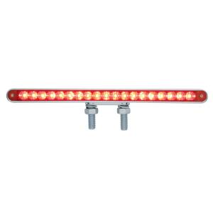 UNITED PACIFIC - UNITED PACIFIC - 37944 - BARRA DE LUCES REFLECTORA DE DOBLE CARA DE 38 LED DE 12" - LED ÁMBAR Y ROJO/LENTE ÁMBAR Y ROJA - Image 3