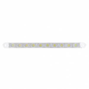 UNITED PACIFIC - UNITED PACIFIC - 38005B - BARRA DE LUCES DE 10 LED DE 9" DE DOBLE FUNCIÓN - LED BLANCO/LENTE TRANSPARENTE (A GRANEL) - Image 2