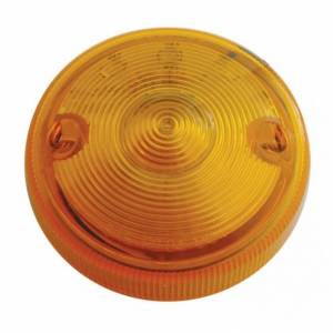 UNITED PACIFIC - 38032 - LUZ DE UNA SOLA CARA DE 15 LED DE 3" SOLAMENTE - LED ÁMBAR/LENTE ÁMBAR