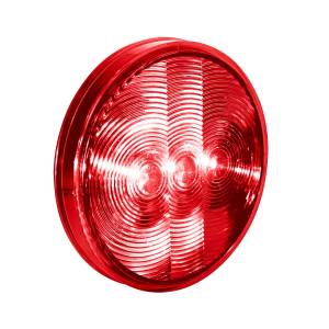 UNITED PACIFIC - UNITED PACIFIC - 38064B - LUZ REDONDA DE 3 LED DE 4" (PARADA, GIRO Y TRASERA): LED ROJA/LENTE ROJA - Image 4