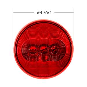 UNITED PACIFIC - UNITED PACIFIC - 38064B - LUZ REDONDA DE 3 LED DE 4" (PARADA, GIRO Y TRASERA): LED ROJA/LENTE ROJA - Image 9
