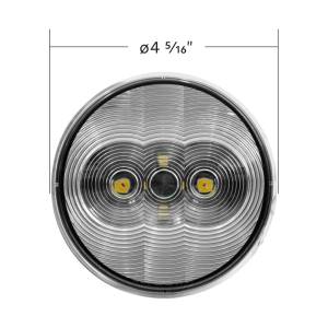 UNITED PACIFIC - UNITED PACIFIC - 38065B - LUZ REDONDA DE 6 LED DE 4" (RESERVA) - LED BLANCO/LENTE TRANSPARENTE - Image 7