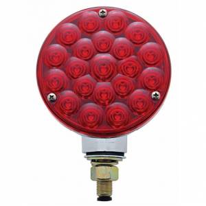 UNITED PACIFIC - UNITED PACIFIC - 38106 - LUZ DE SEÑAL DE GIRO DE UNA SOLA CARA DE 21 LED - LED ROJO/LENTE ROJA - Image 2