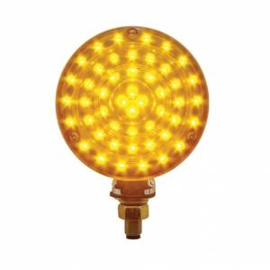 UNITED PACIFIC - UNITED PACIFIC - 38113 - LUZ DE SEÑAL DE GIRO DE DOBLE CARA DE UN SOLO ESPÁRRAGO DE 88 LED - LED ÁMBAR Y ROJO/LENTE ÁMBAR Y ROJA - Image 2