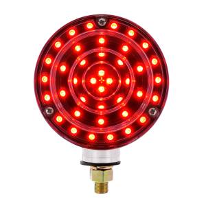 UNITED PACIFIC - UNITED PACIFIC - 38114 - LUZ DE SEÑAL DE GIRO DE DOBLE CARA DE UN SOLO ESPÁRRAGO DE 88 LED - LED ÁMBAR Y ROJO / LENTE TRANSPARENTE - Image 2