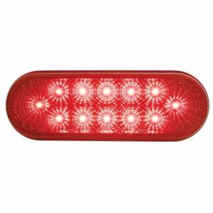 UNITED PACIFIC - UNITED PACIFIC - 38121 - LUZ REFLECTORA OVALADA DE 12 LED DE 6" (PARADA, GIRO Y TRASERA) - LED ROJA/LENTE ROJA - Image 3