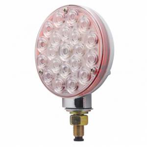 UNITED PACIFIC - UNITED PACIFIC - 38125 - LUZ DE SEÑAL DE GIRO DE UNA SOLA CARA DE 21 LED - LED ROJO/LENTE TRANSPARENTE - Image 2