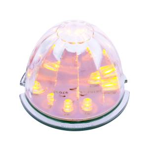 UNITED PACIFIC - 38153B - LUZ DE CABINA DE 17 LED SANDÍA - LED ÁMBAR/LENTE TRANSPARENTE (A GRANEL)