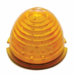 UNITED PACIFIC - 38154B - LUZ DE CABINA BEEHIVE DE 17 LED - LED ÁMBAR/LENTE ÁMBAR (A GRANEL)