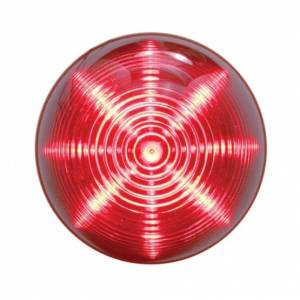 UNITED PACIFIC - 38179B - LUZ DE COLMENA REDONDA DE 13 LED DE 2-1/2" (LIQUIDACIÓN/MARCADOR) - LED ROJO/LENTE ROJA (A GRANEL)