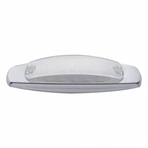 UNITED PACIFIC - UNITED PACIFIC - 38219 - LUZ RECTANGULAR DE 12 LED (LIQUIDACIÓN/MARCADOR) CON BISEL CROMADO - LED ROJO/LENTE TRANSPARENTE - Image 2